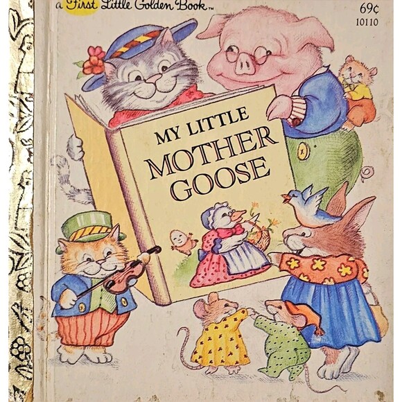 My Little Mother Goose - A First Little Golden Book 1981 10110 - Picture 1 of 1